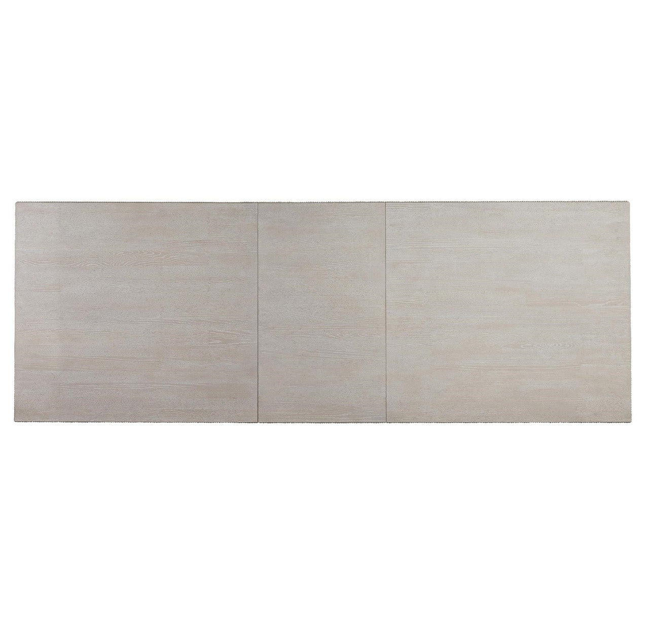 Modern Oak Wood + Bronze Metal Leg Extending Dining Table