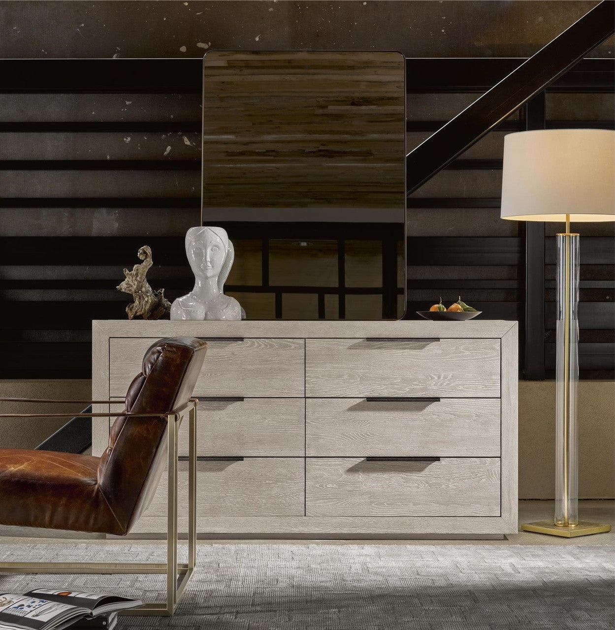 Universal Modern Huston Quartz Dresser Universal Modern Huston Quartz Dresser