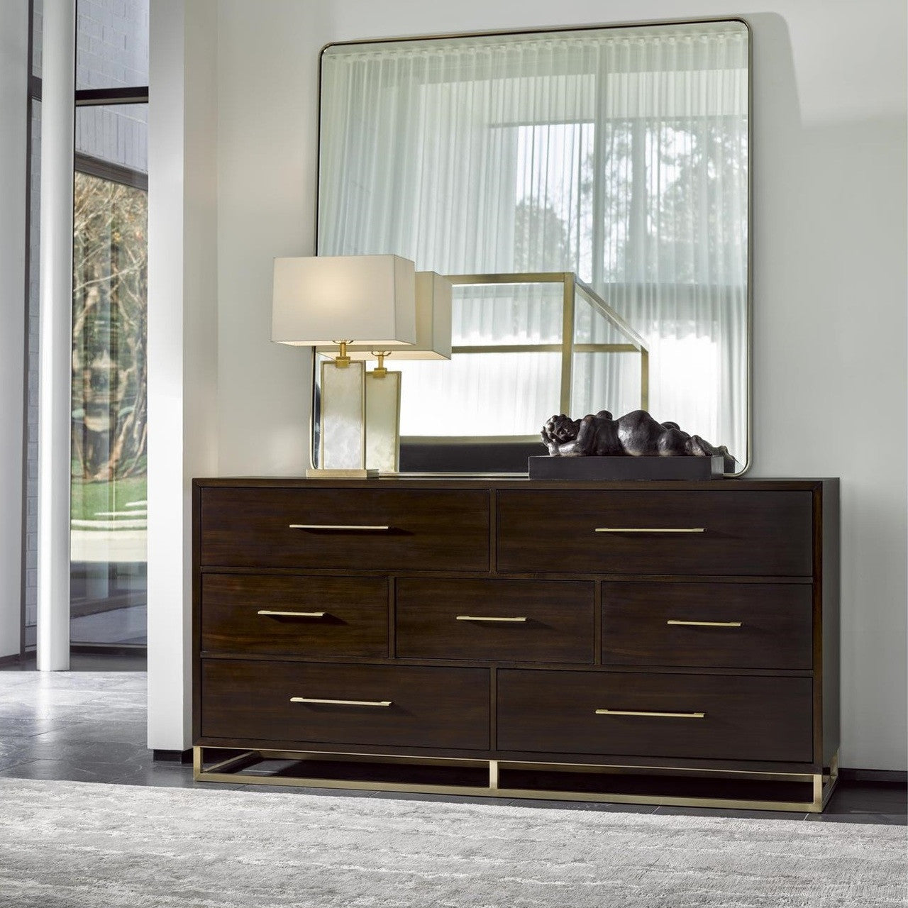 Universal Furniture Modern Bancroft 7-Drawer Dresser