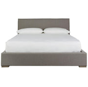 Connery Modern Gray Upholstered California King Platform Bed