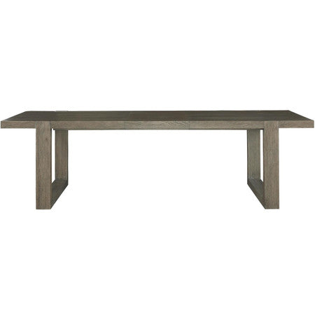 Portobello Modern Oak Extension Dining Table 84"
