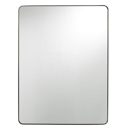 Modern Hollywood Regency Wall Mirror - Bronze