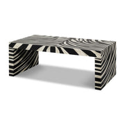 Meridian Bone Inlay Cocktail Table by Sarreid Ltd
