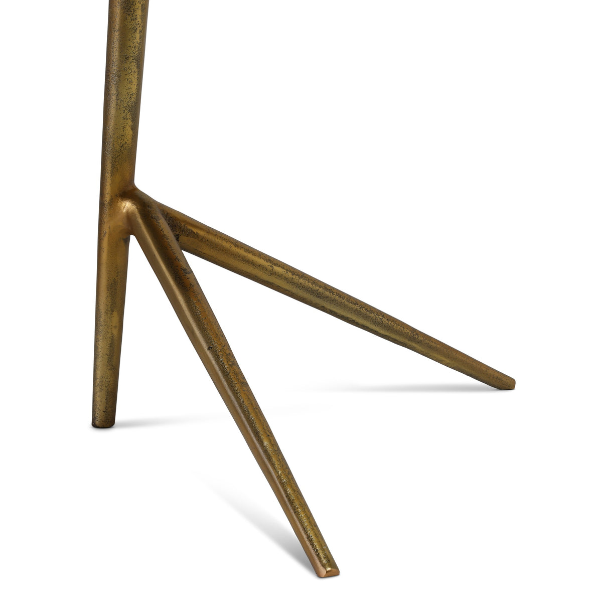 Leo End Table Antique Brass, 20.5" by Urbia - detail 3