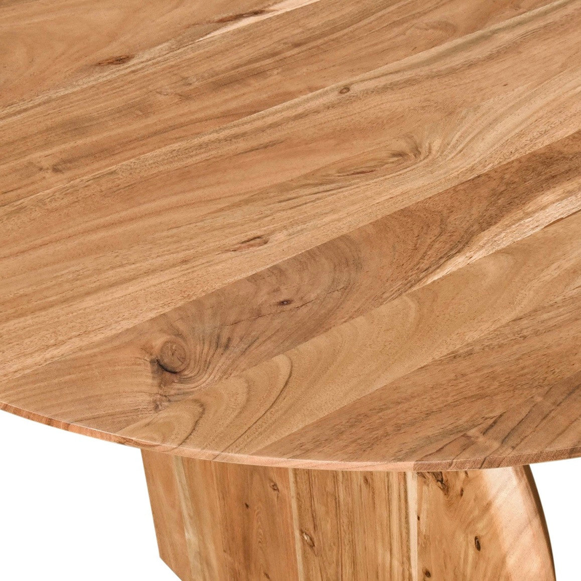 Catania Dining Table Natural Acacia 79"