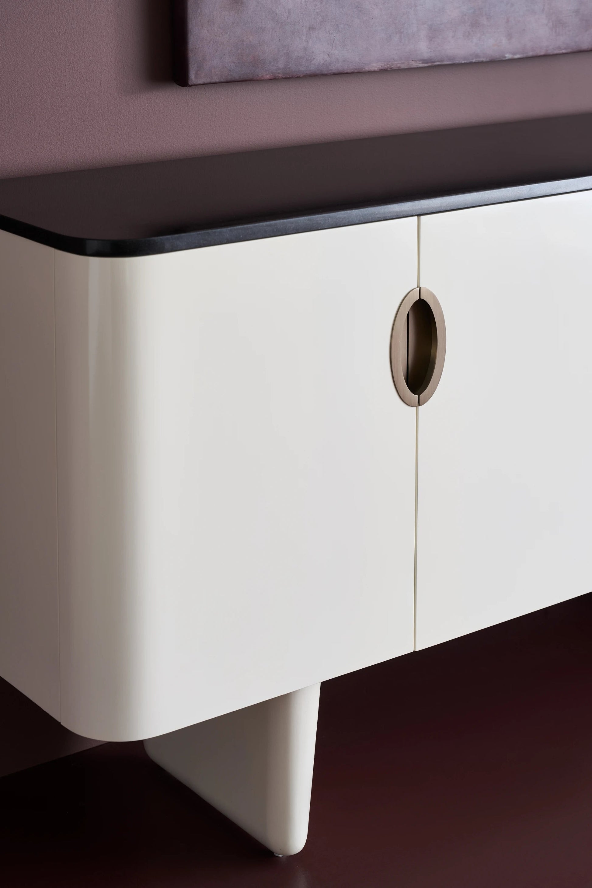 Paragon Sideboard Blanc Gloss 78.25" by Caracole - view 3