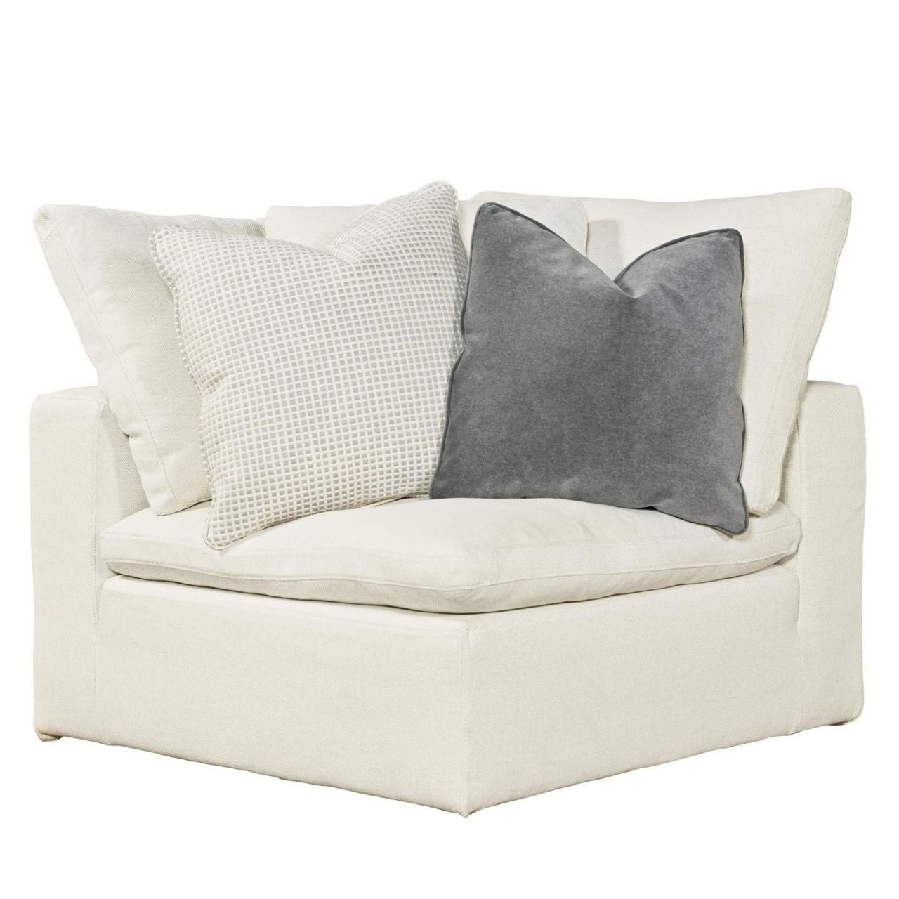 Palmer Coastal Beige 4-Pc Modular Sectional Sofas