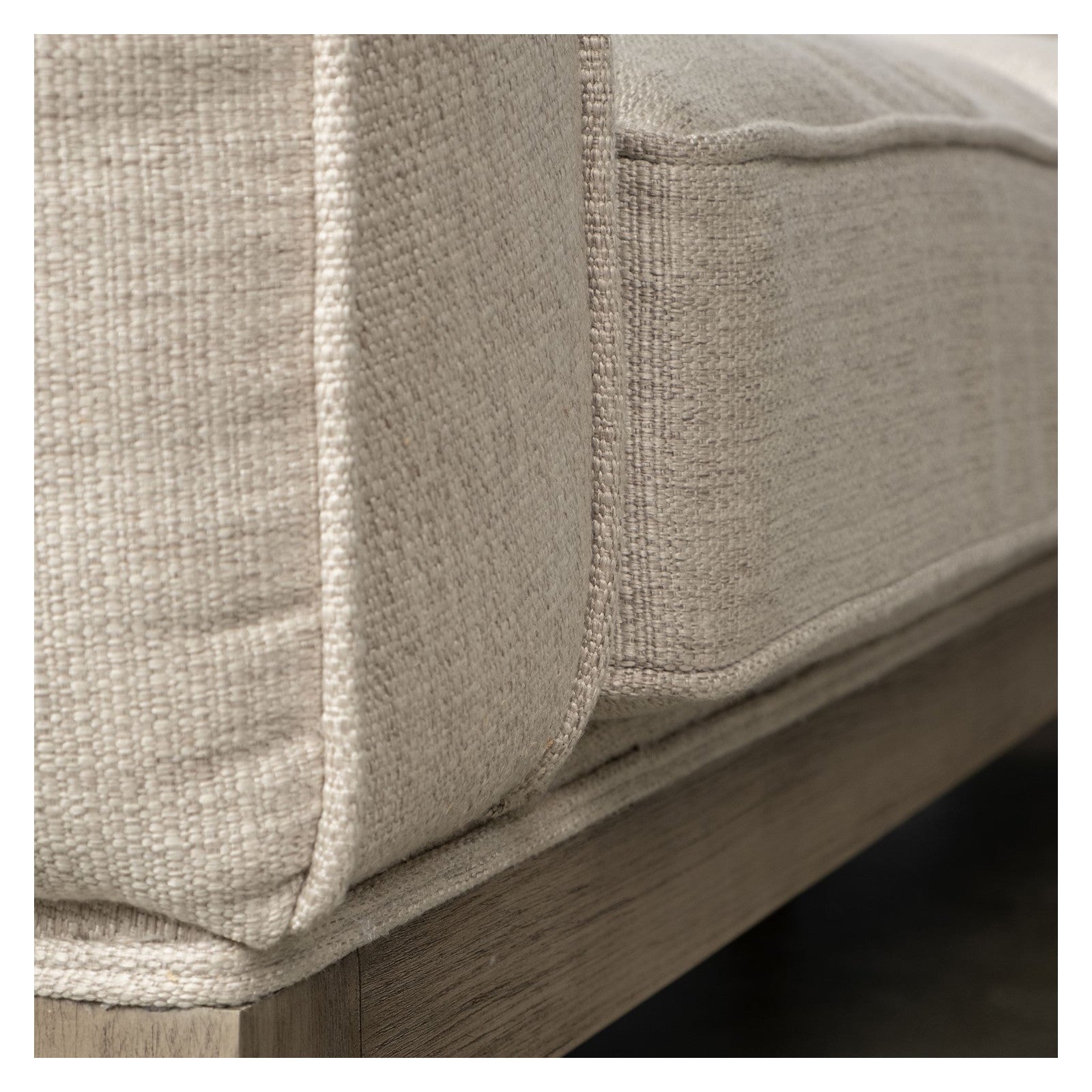 Denali III Beige Upholstered Wooden Frame Sectional by Mercana at ZIN Home