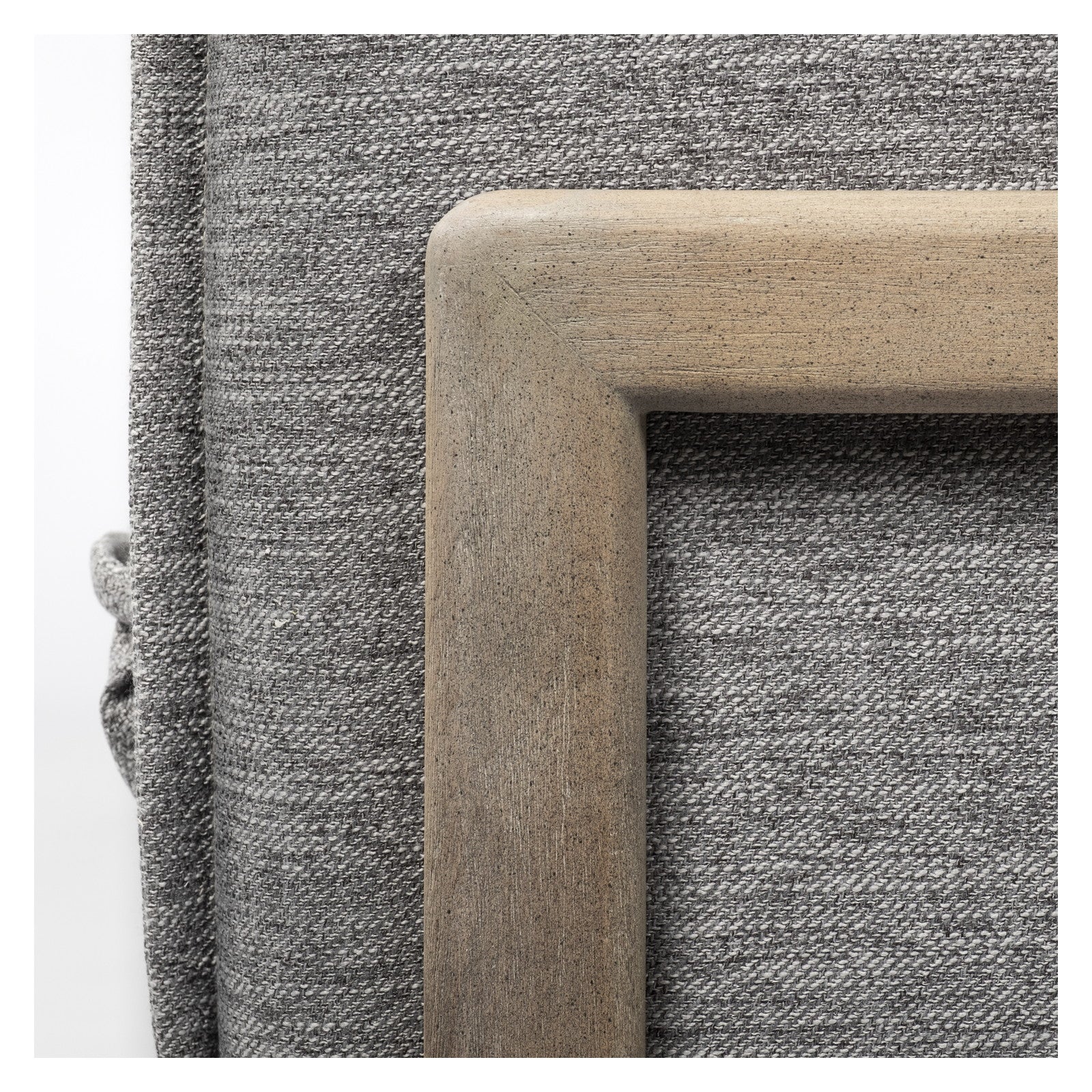 Roy I 84" Castlerock Gray Upholstered Three Seater Sofa by Mercana at ZIN Home
