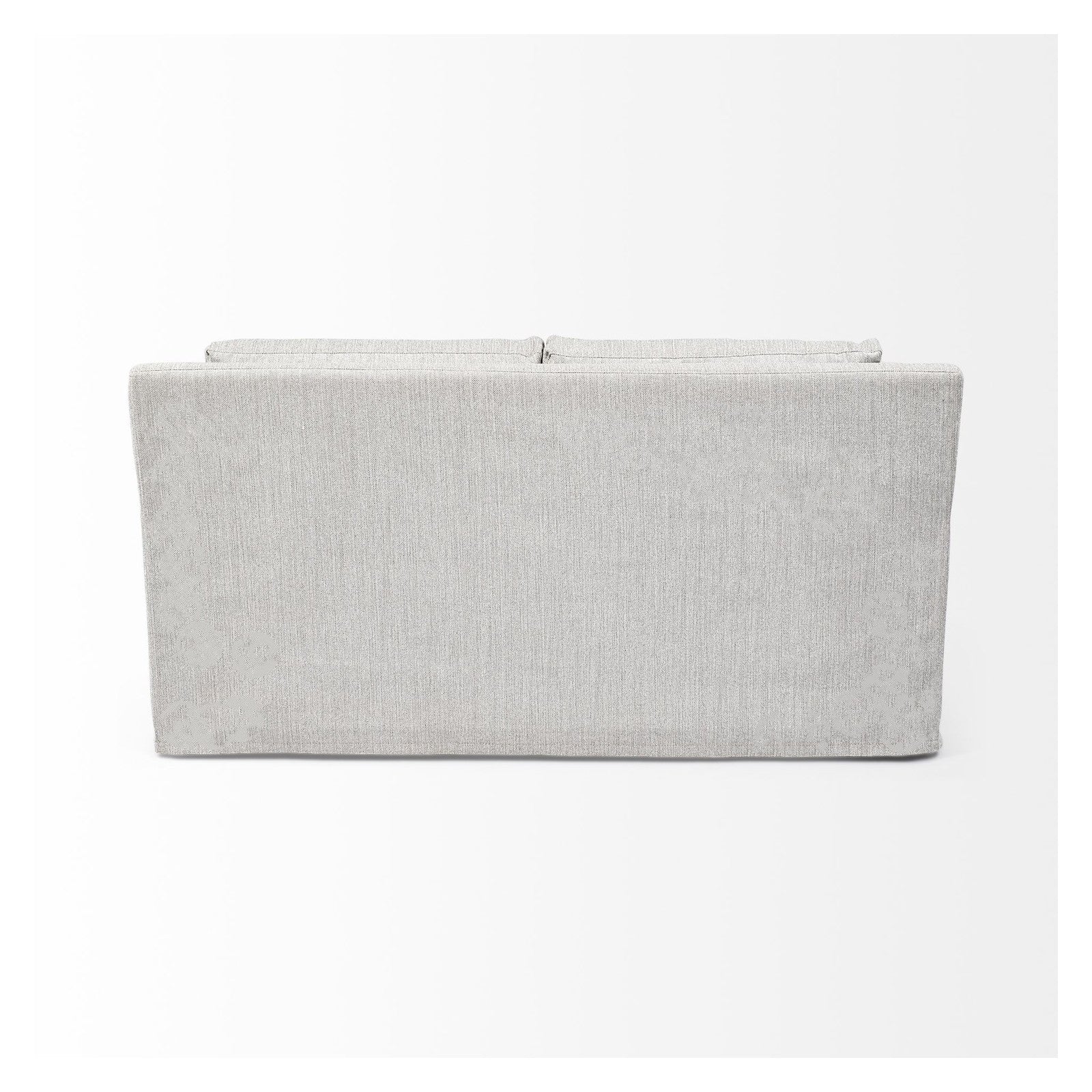 Denly I 69 X 38.25 X 34.5 Frost Gray Slipcover Two Seater Sofa by Mercana at ZIN Home