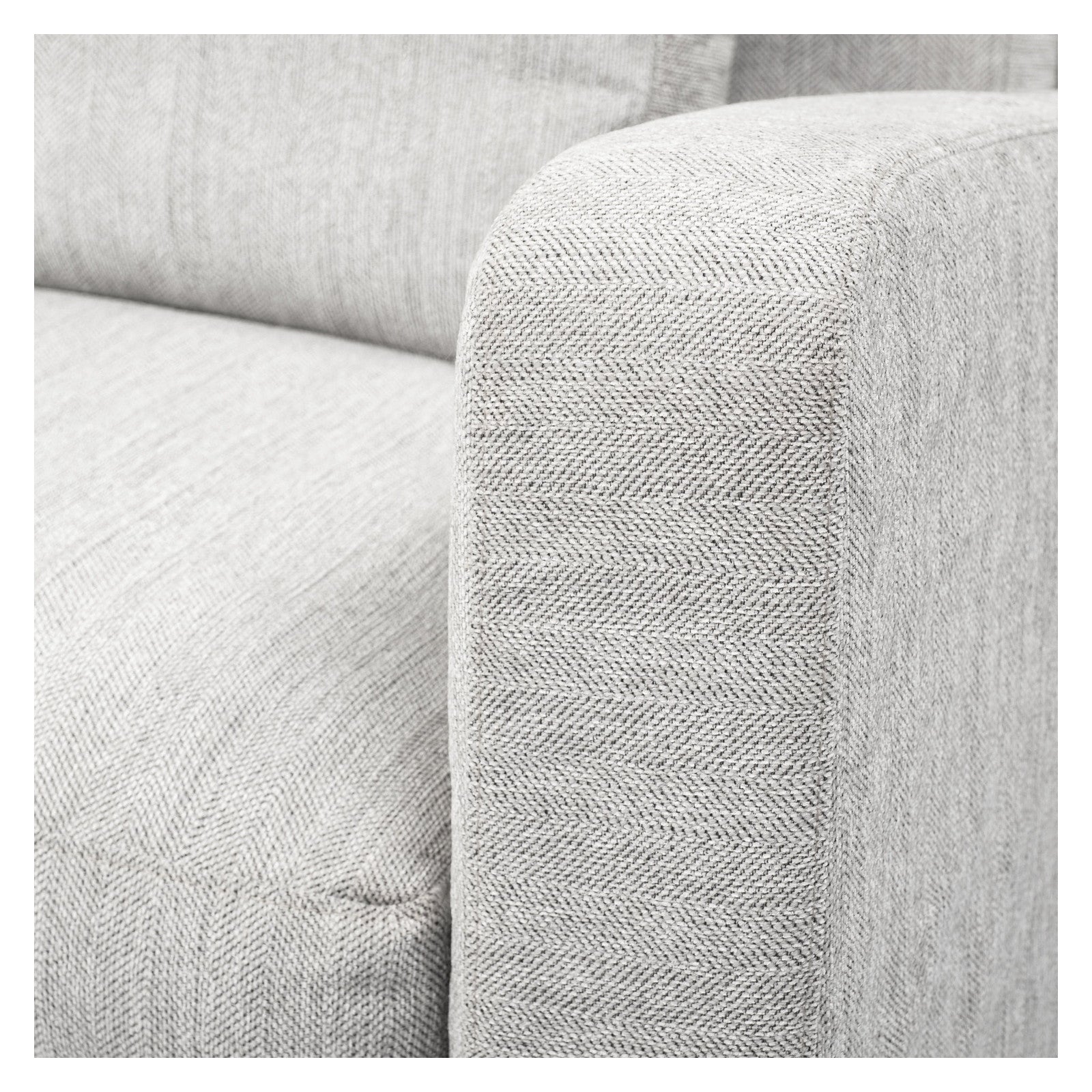 Denly I 69 X 38.25 X 34.5 Frost Gray Slipcover Two Seater Sofa by Mercana at ZIN Home