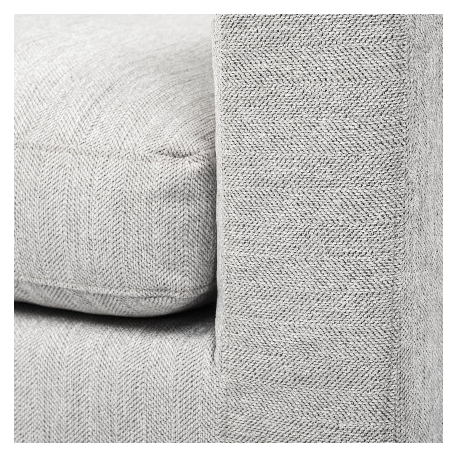 Denly I 69 X 38.25 X 34.5 Frost Gray Slipcover Two Seater Sofa by Mercana at ZIN Home