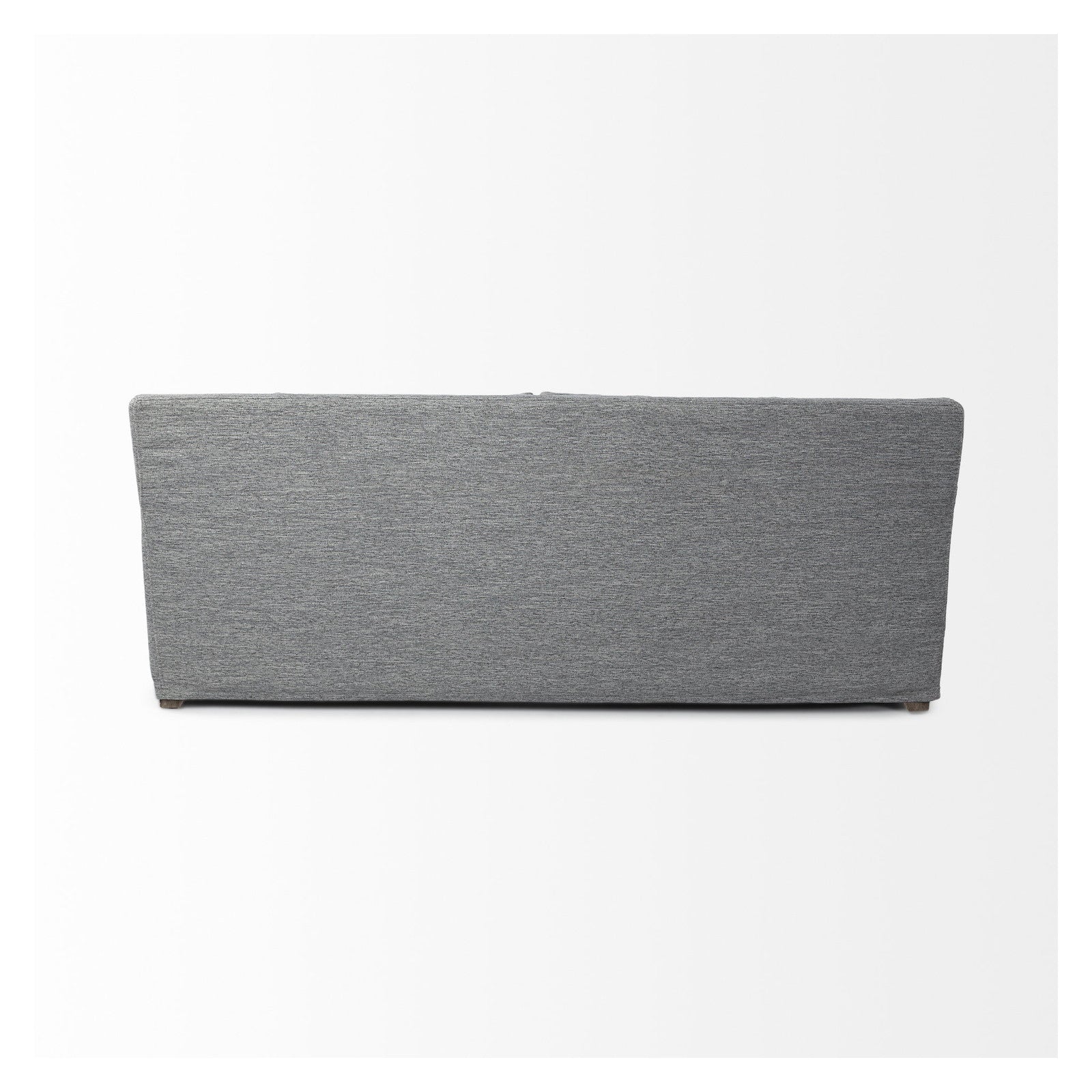 Denly II 92.5W Casterock Gray Slipcover Three Seater Sofa by Mercana at ZIN Home