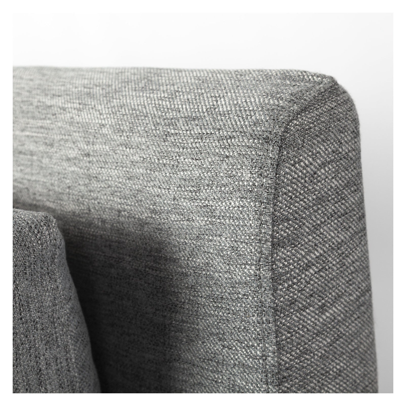 Denly II 92.5W Casterock Gray Slipcover Three Seater Sofa by Mercana at ZIN Home