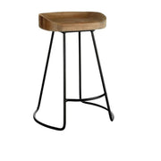 Natural Smart Sleek Stool 29" by Furniture Classics at ZIN Home