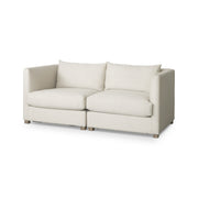 Valence 2 Piece Beige Modular Sofa Set by Mercana at ZIN Home