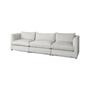 Valence 3 Piece Light Gray Modular Sofa Set by Mercana at ZIN Home