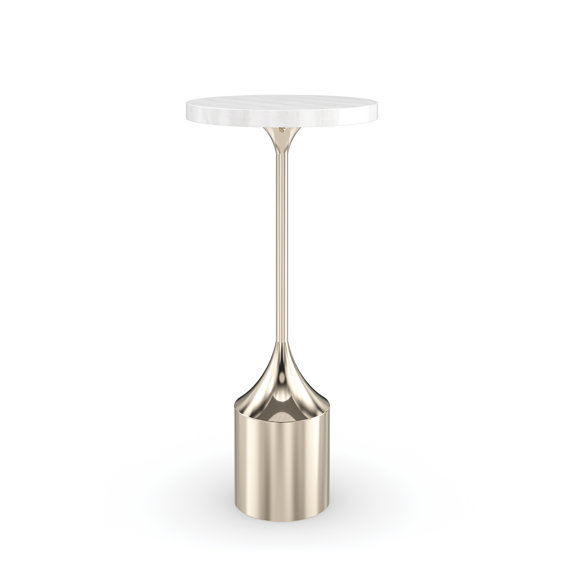 Beta Whisper of Gold End Table 12" by Caracole - view 4