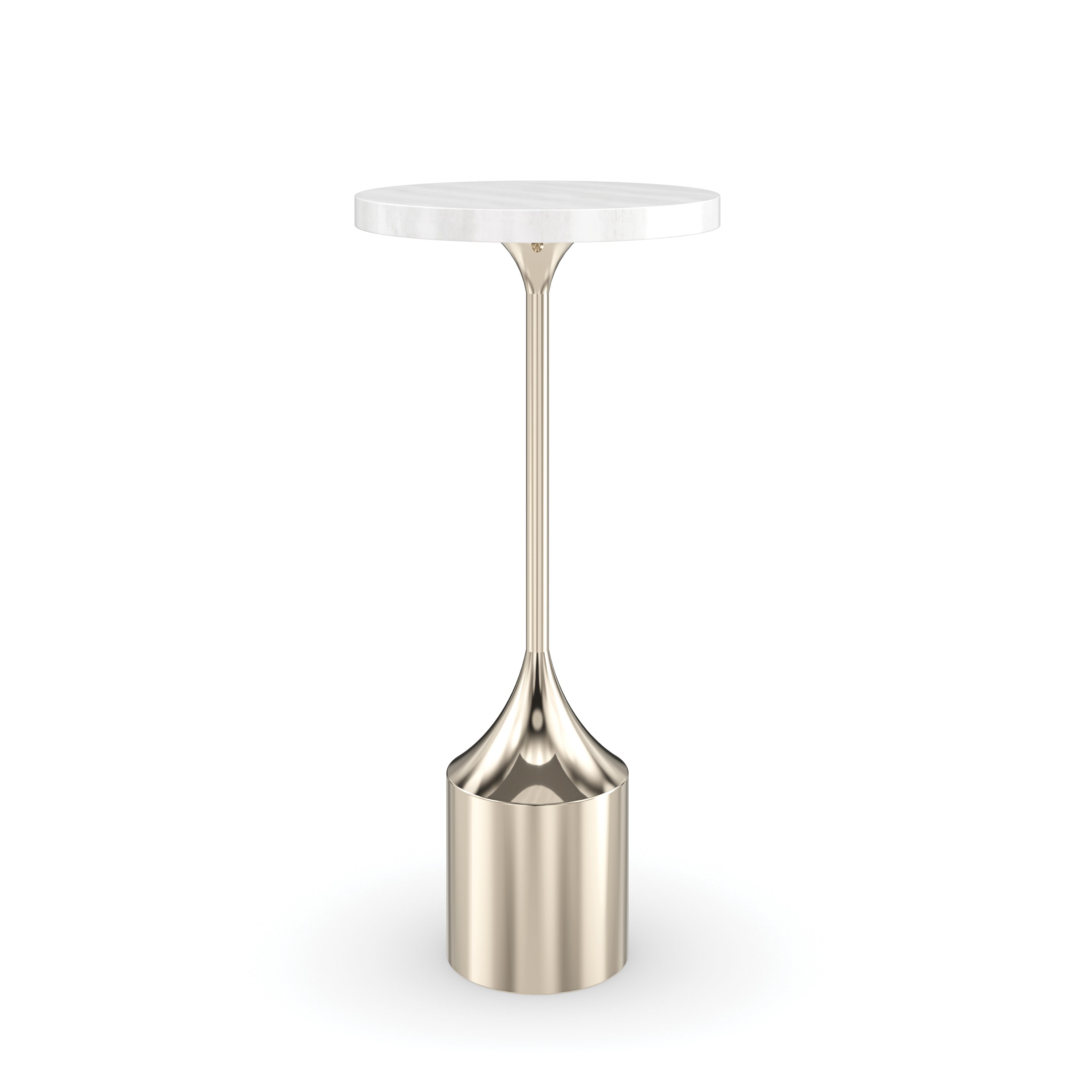 Beta Whisper of Gold End Table 12" by Caracole - view 4