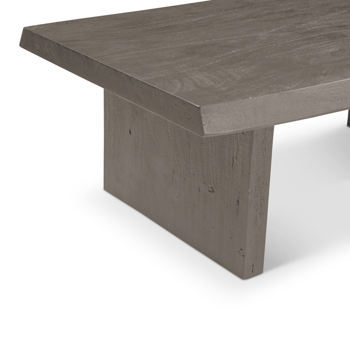 Brooks 48" Coffee Table - Sandblasted Grey by Urbia - detail 7