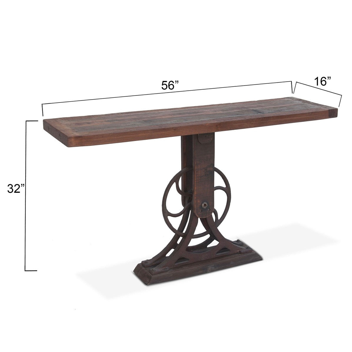 Whitley 56" Reclaimed Wood Console Table