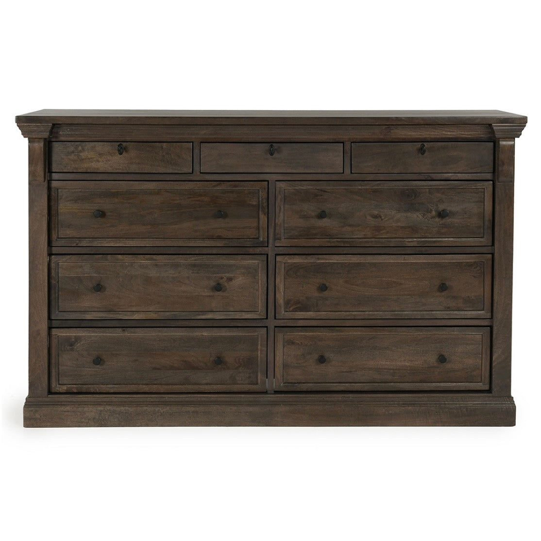 Adelaide 9-Drawer Mango Wood Dresser 70"
