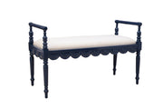 Blue Juliet Bench - 44.75'