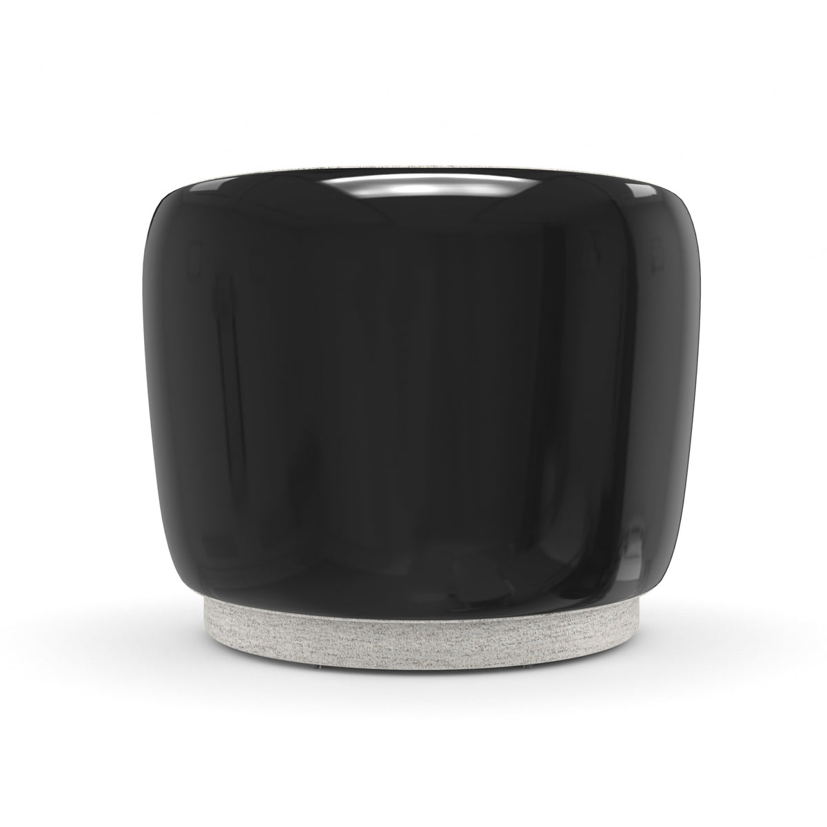 Cuff Swivel Chair Piano Black 33" by Caracole - view 6