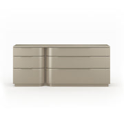 Oblique Dresser Brushed Whisper of Gold 72" by Caracole