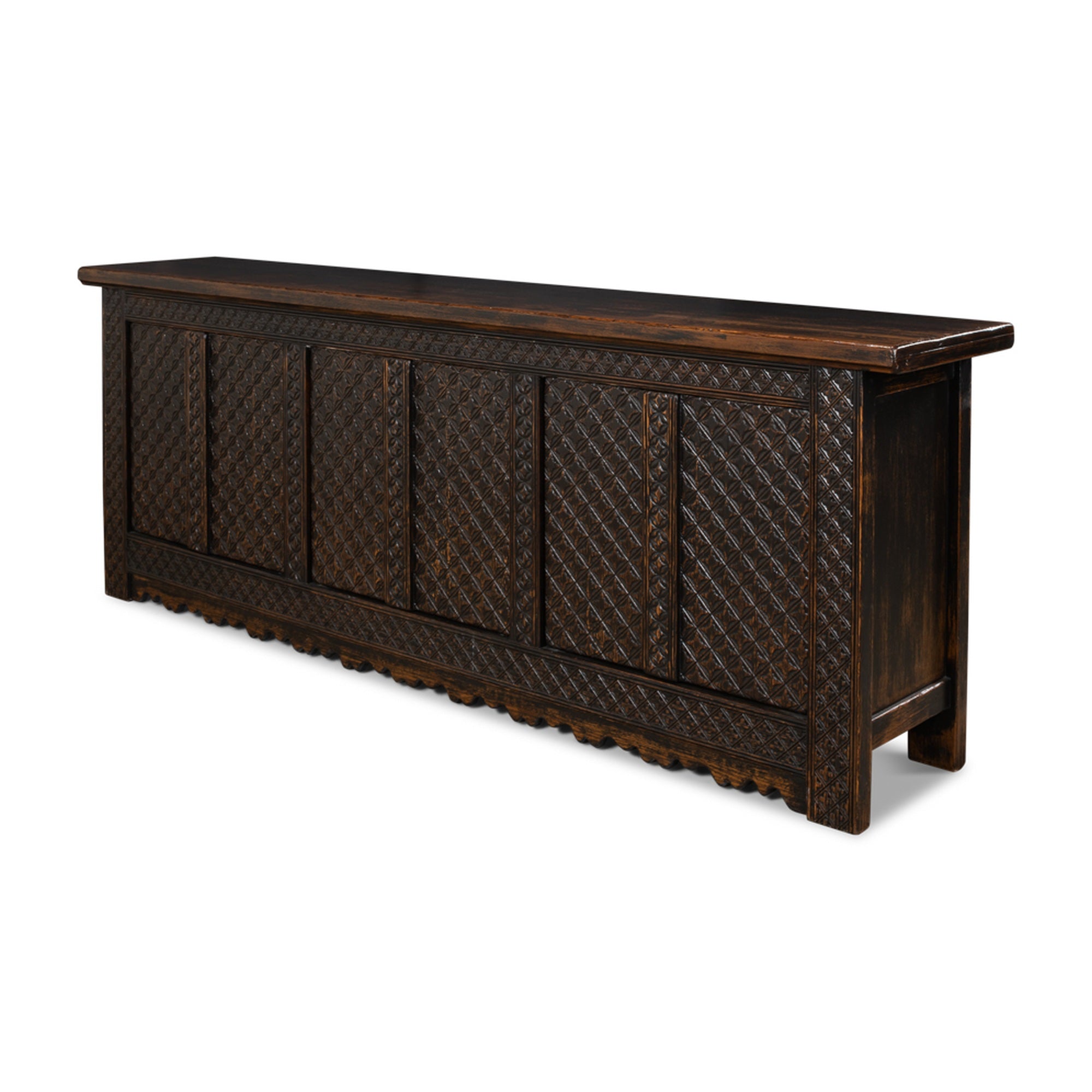 Persian Black Sideboard by Sarreid Ltd
