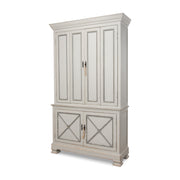 *Painted Directoire Style Cupboard by Sarreid Ltd