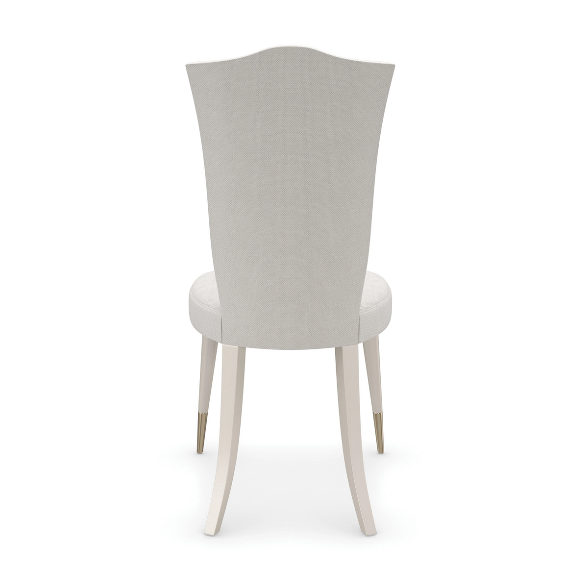 Cherub Side Chair Matte Pearl 19.50" by Caracole - view 5