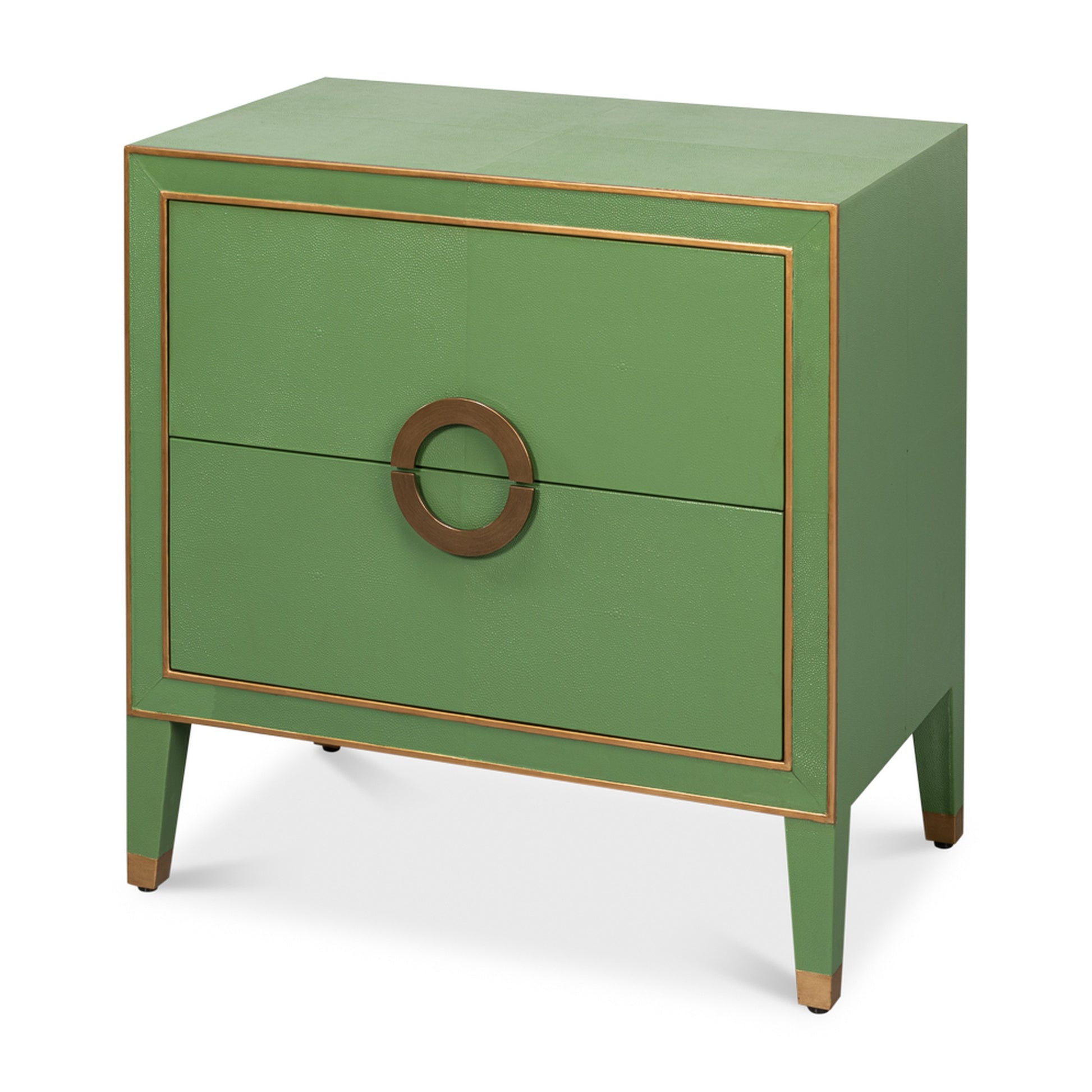 Gabriella Nightstand, Watercress by Sarreid Ltd