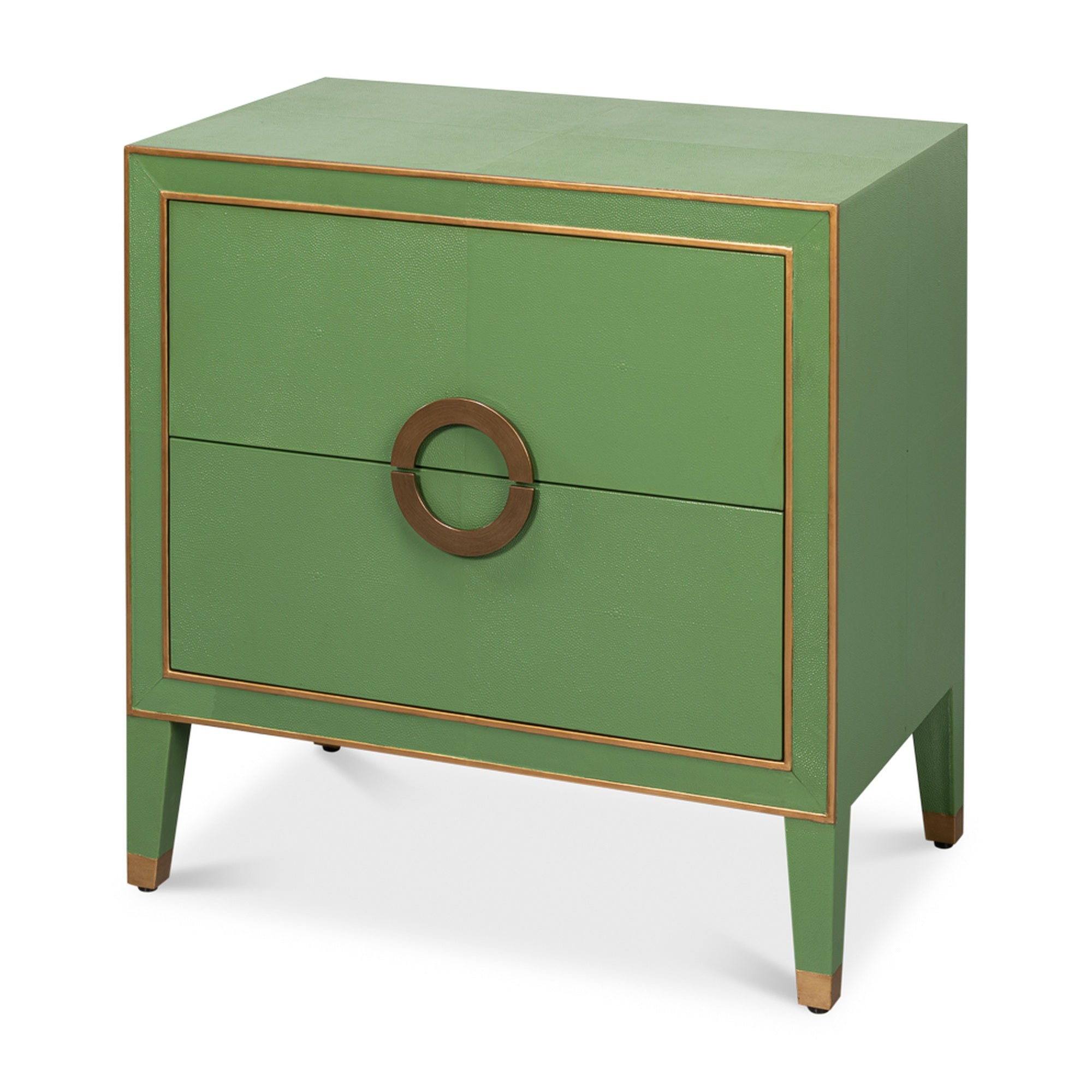 Gabriella Nightstand, Watercress by Sarreid Ltd