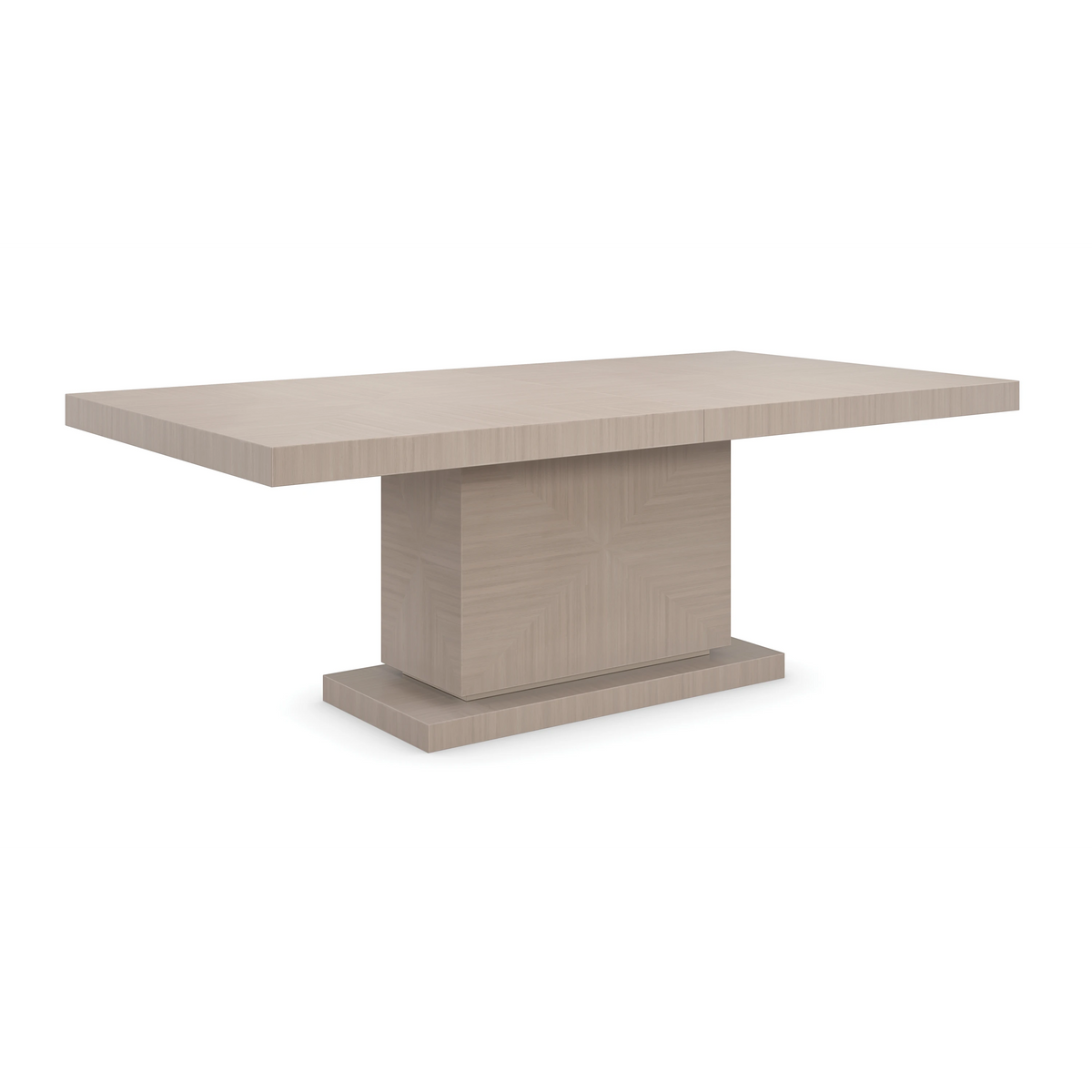 Horizon Sparkling Argent Dining Table 84" by Caracole - view 3