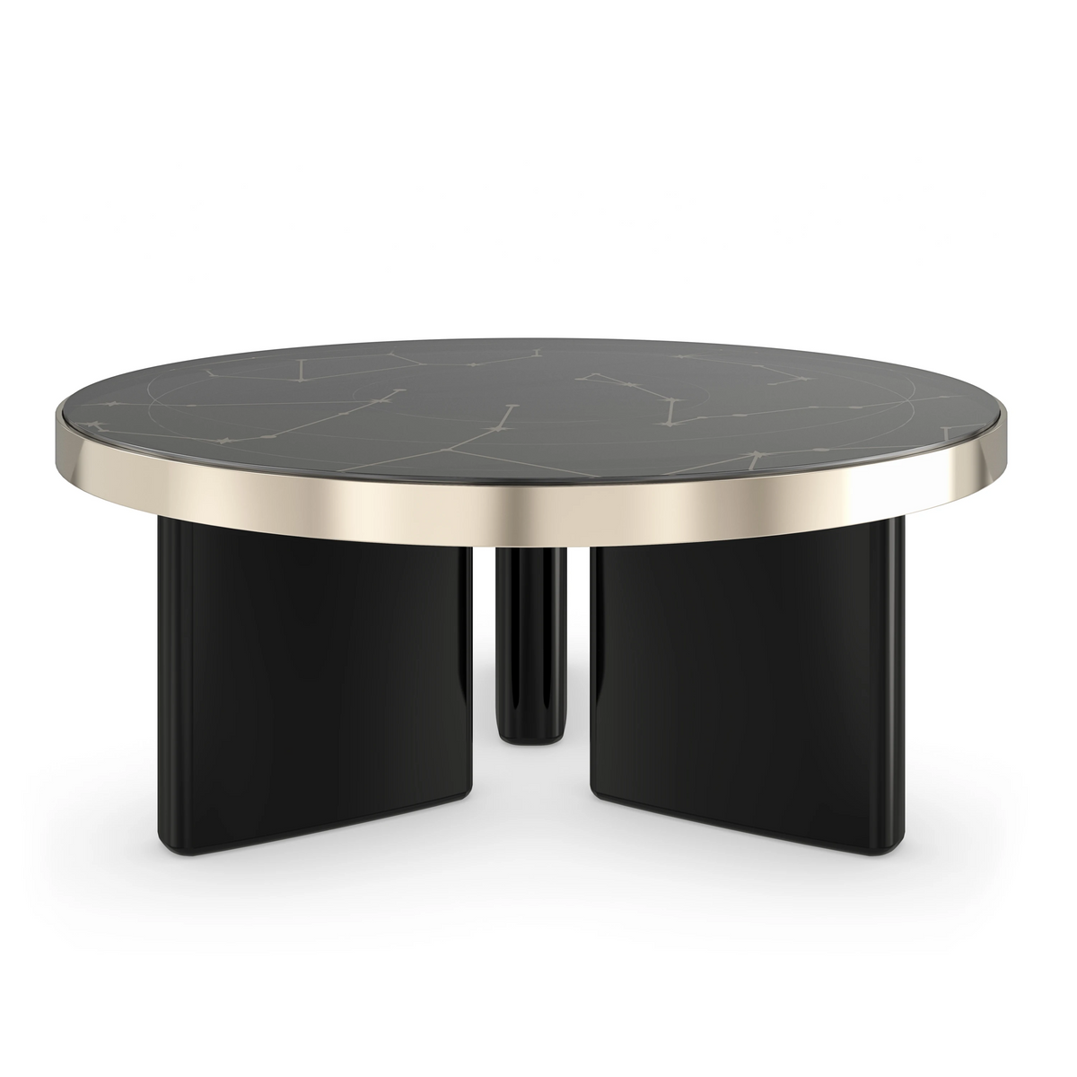 Umbra Lg Cocktail Table Periphery/Radius 40" by Caracole - view 5