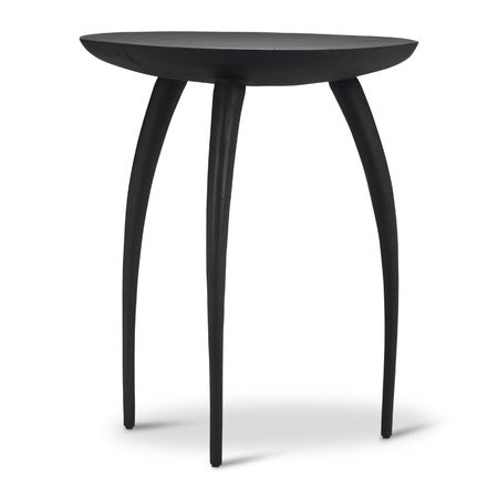 Elements Keel End Table - Antique Zinc