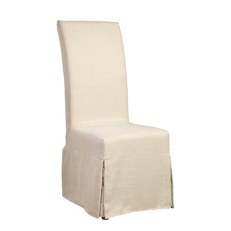 Queen Linen Slipcovered Parsons Dining Chair
