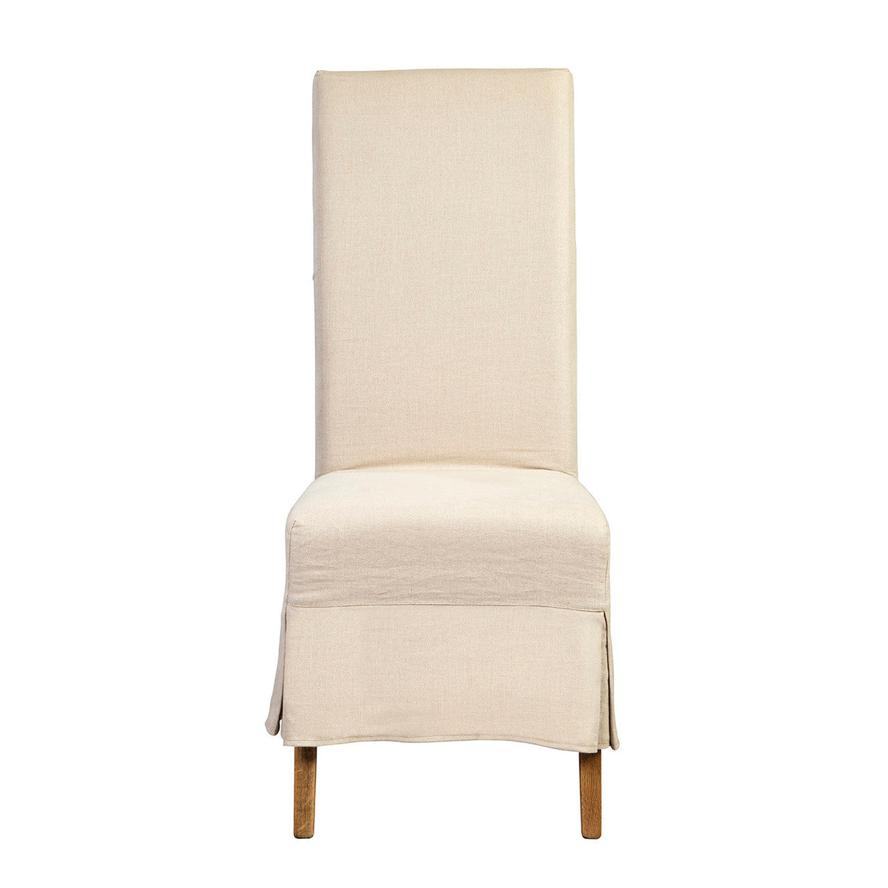 Madame Linen Slipcovered Parsons Dining Chair