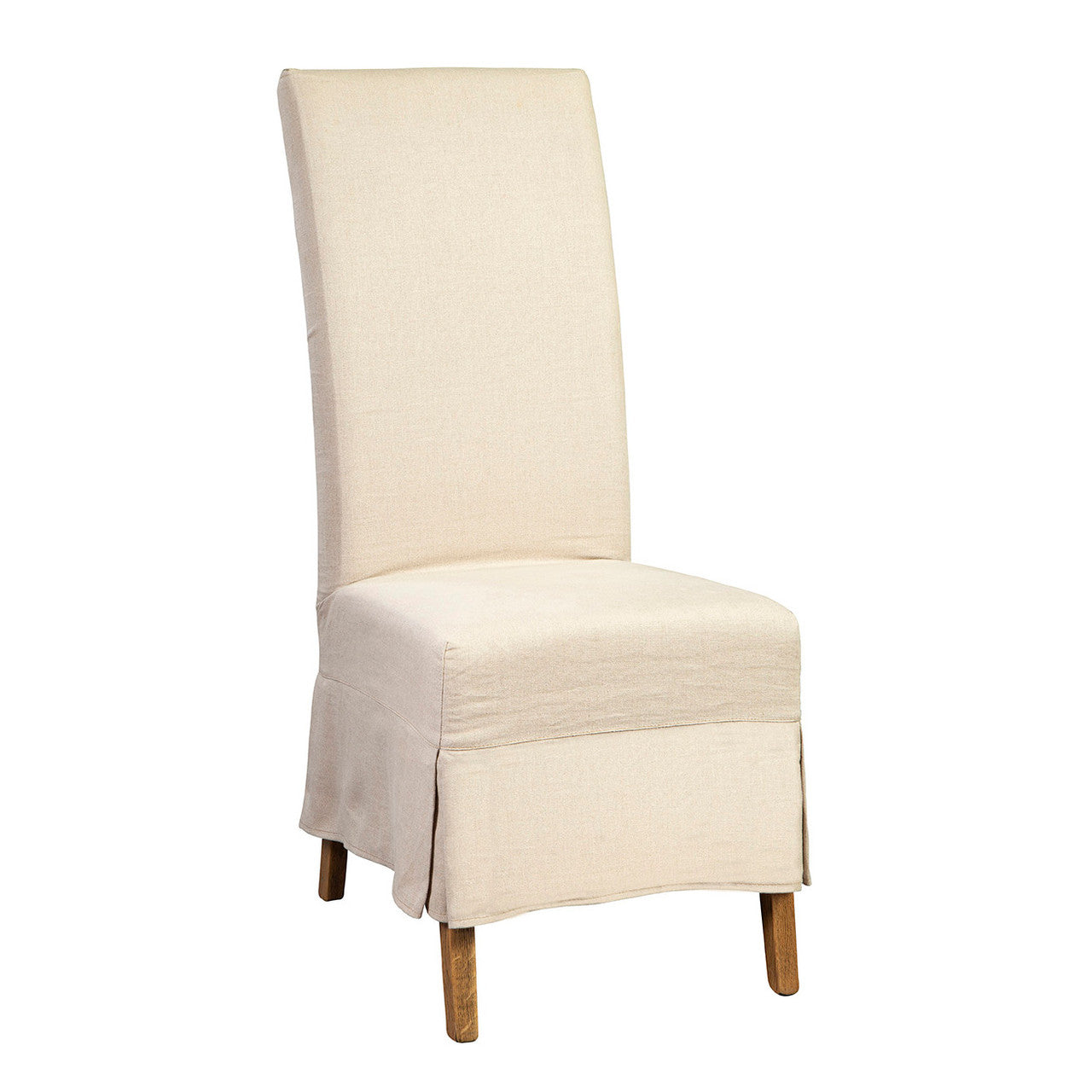 Madame Linen Slipcovered Parsons Dining Chair