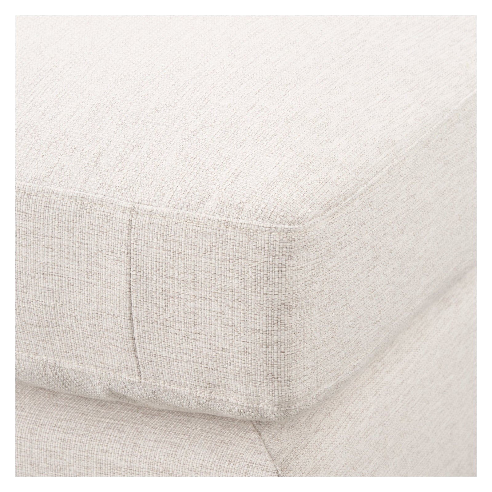 Halston Corner Sectional Piece Oatmeal Performance Fabric by Mercana at ZIN Home
