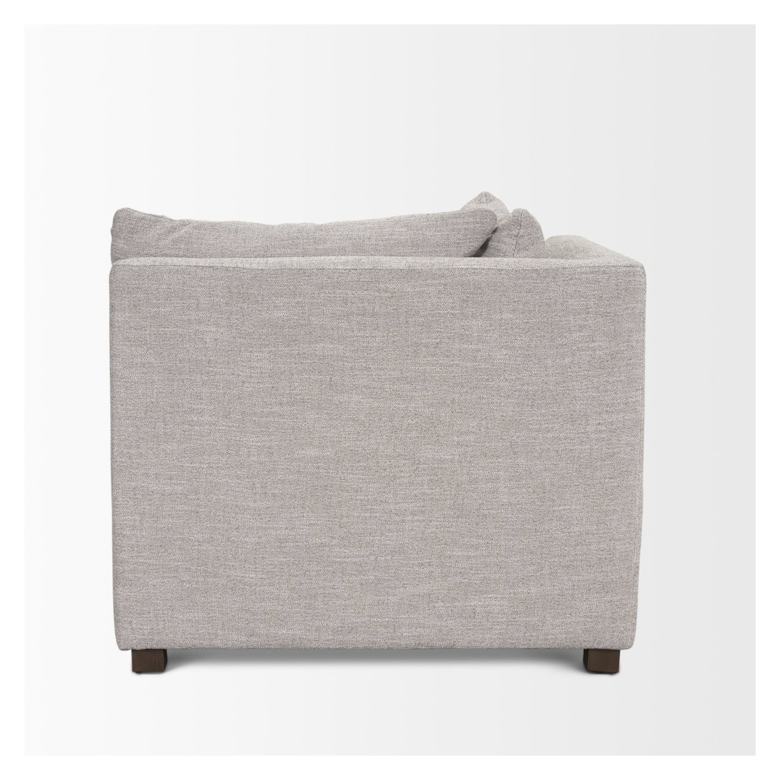 Halston Corner Light Grey Performance Fabric by Mercana at ZIN Home