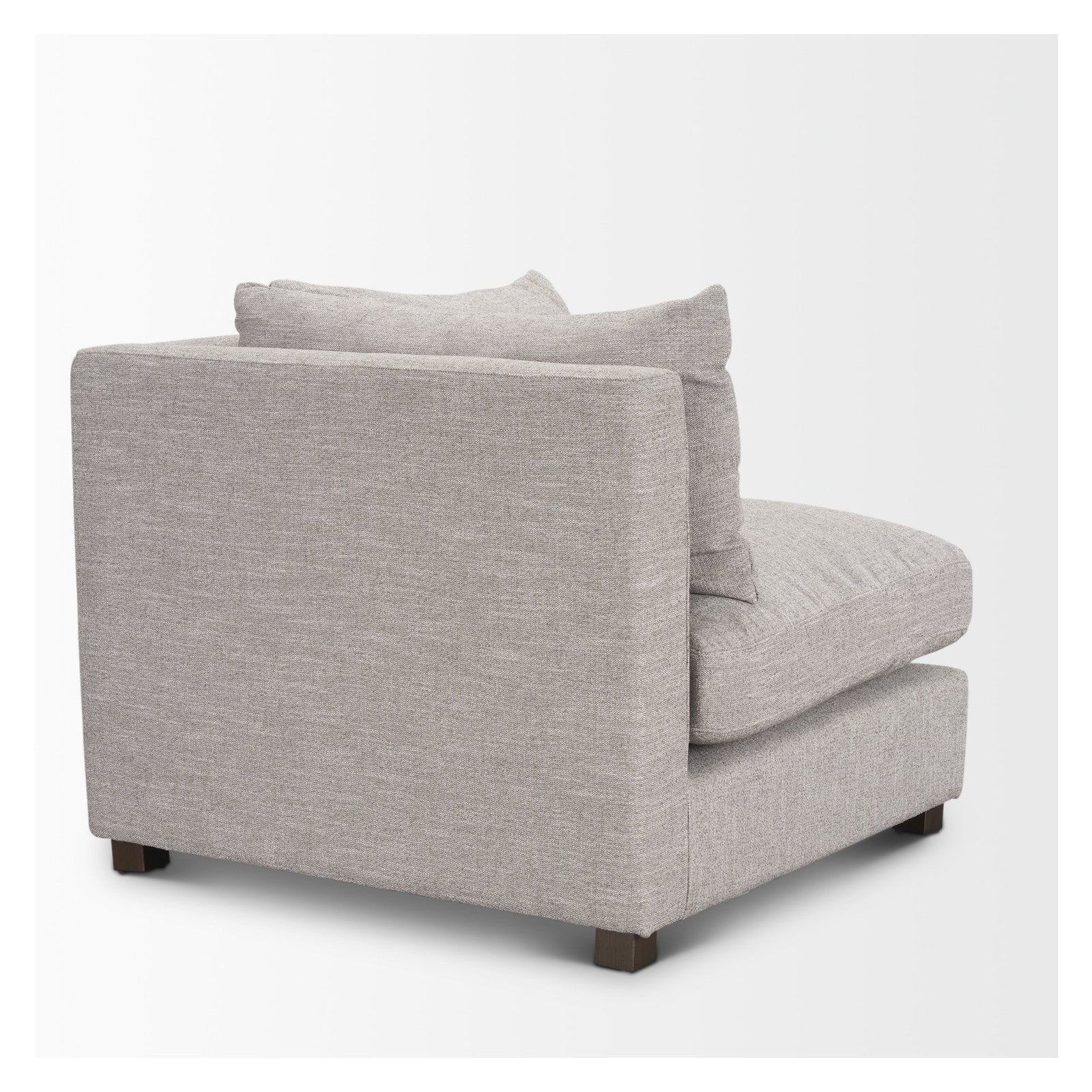 Halston Corner Light Grey Performance Fabric by Mercana at ZIN Home