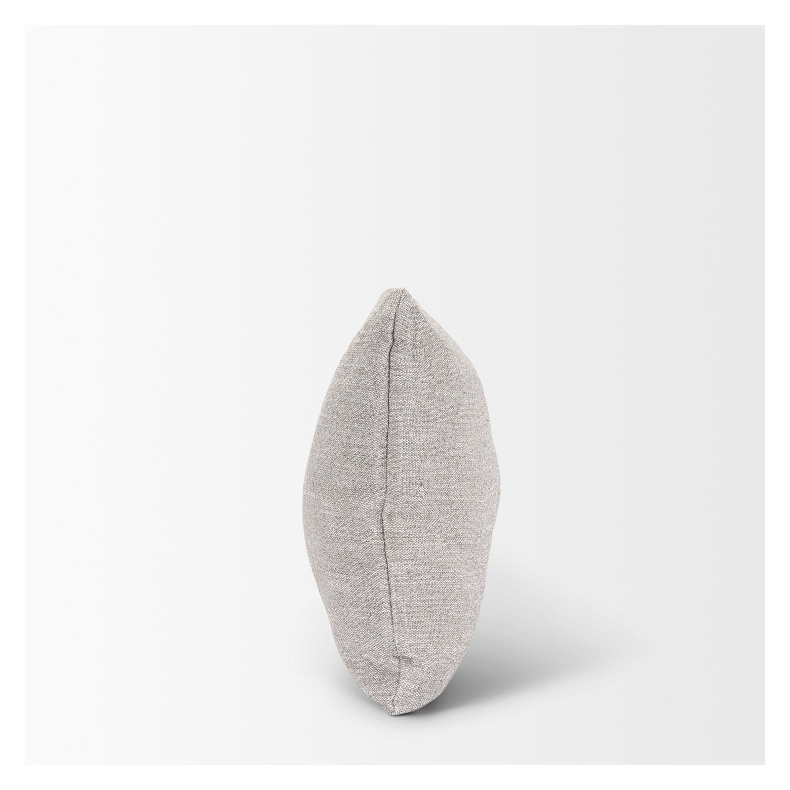 Halston Arm Pillow Light Gray Performance Fabric by Mercana at ZIN Home