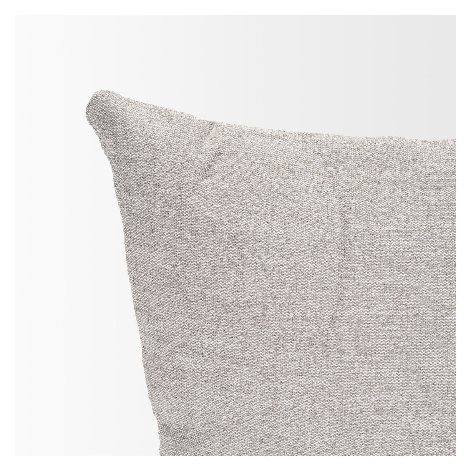 Halston Arm Pillow Light Gray Performance Fabric by Mercana at ZIN Home