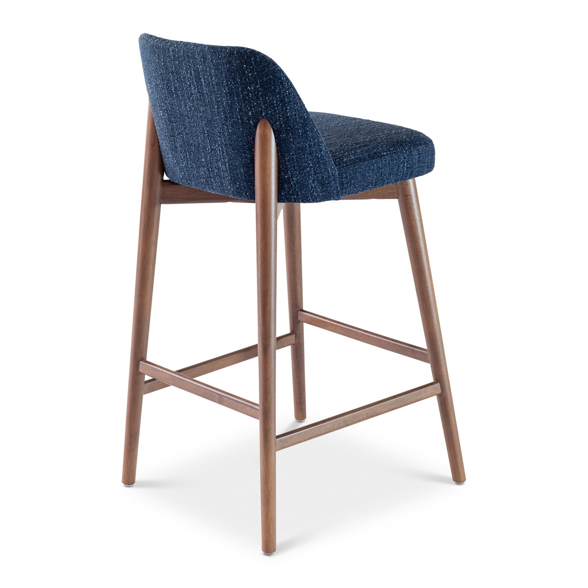 Tonia Barstool Nogal, Blue Mix, Bar Height by Urbia - detail 4
