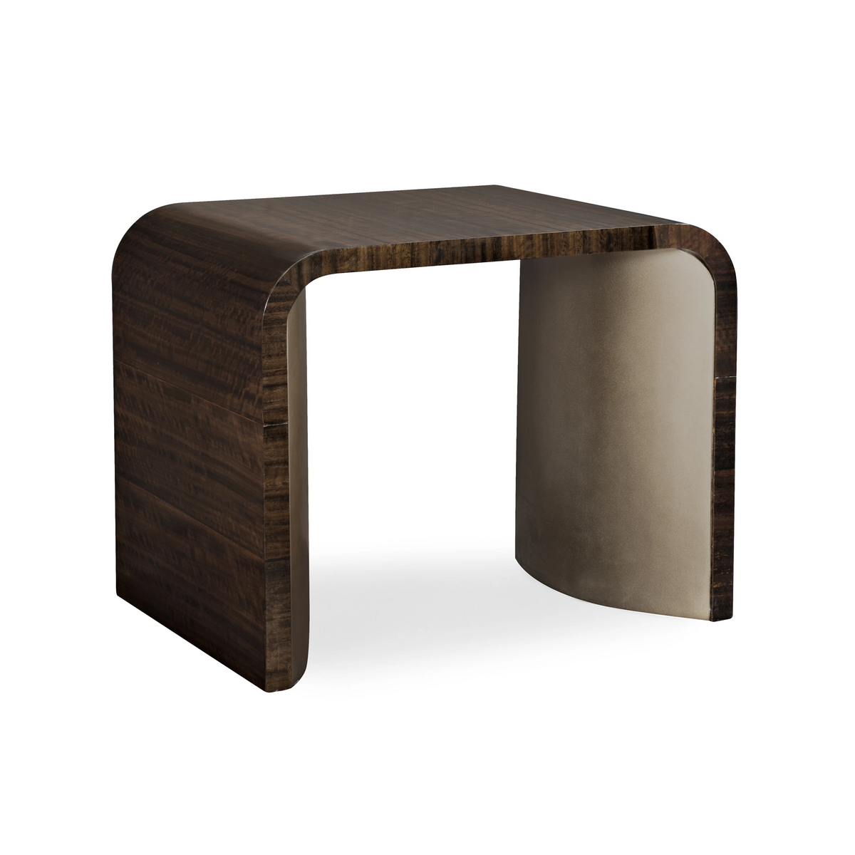 Streamline End Table Aged Bourbon 30" by Caracole - view 4