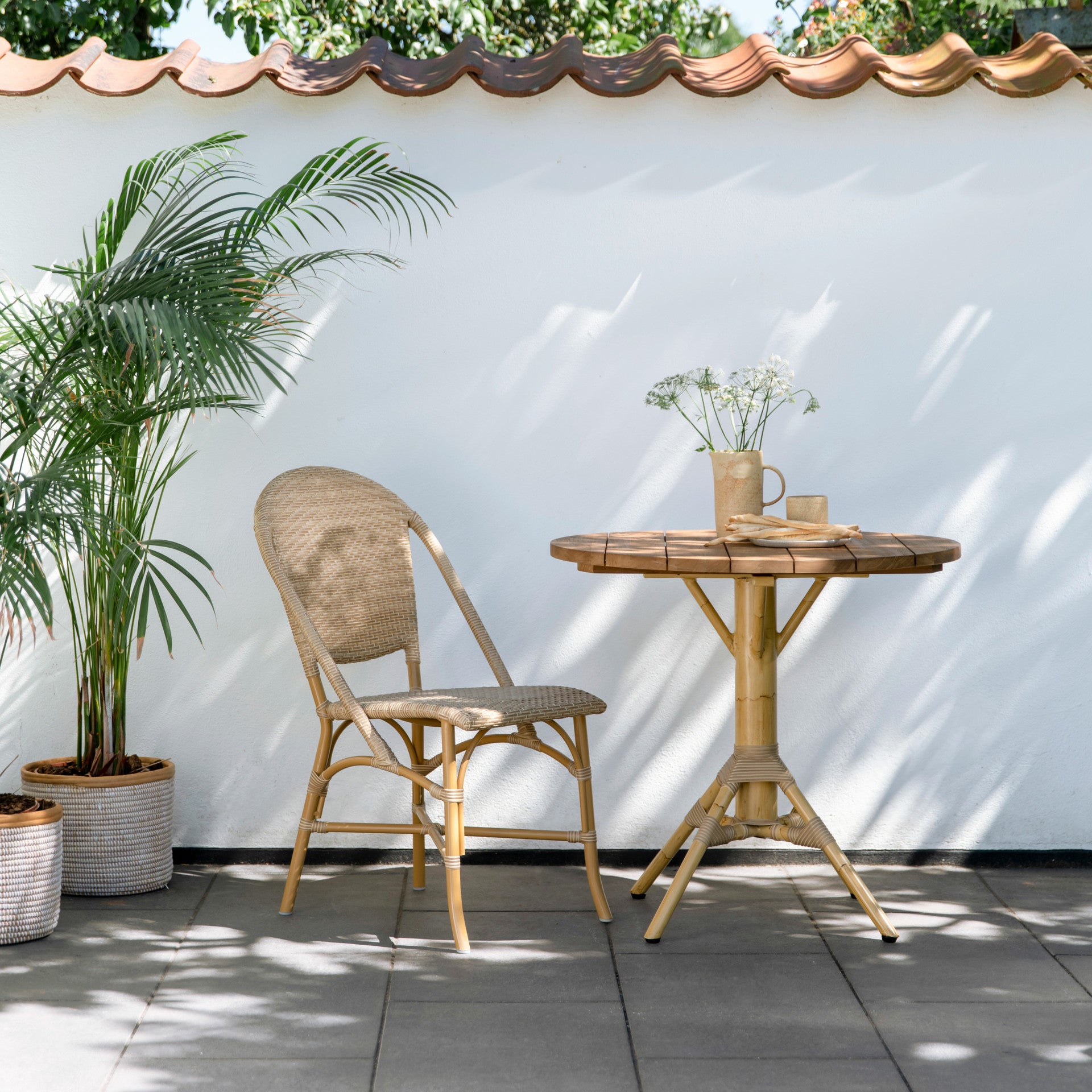 Sofie Outdoor Bistro Side Chair by Sika Design - view 5