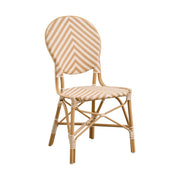 Isabell Outdoor Bistro Side Chair - Chevron by Sika Design