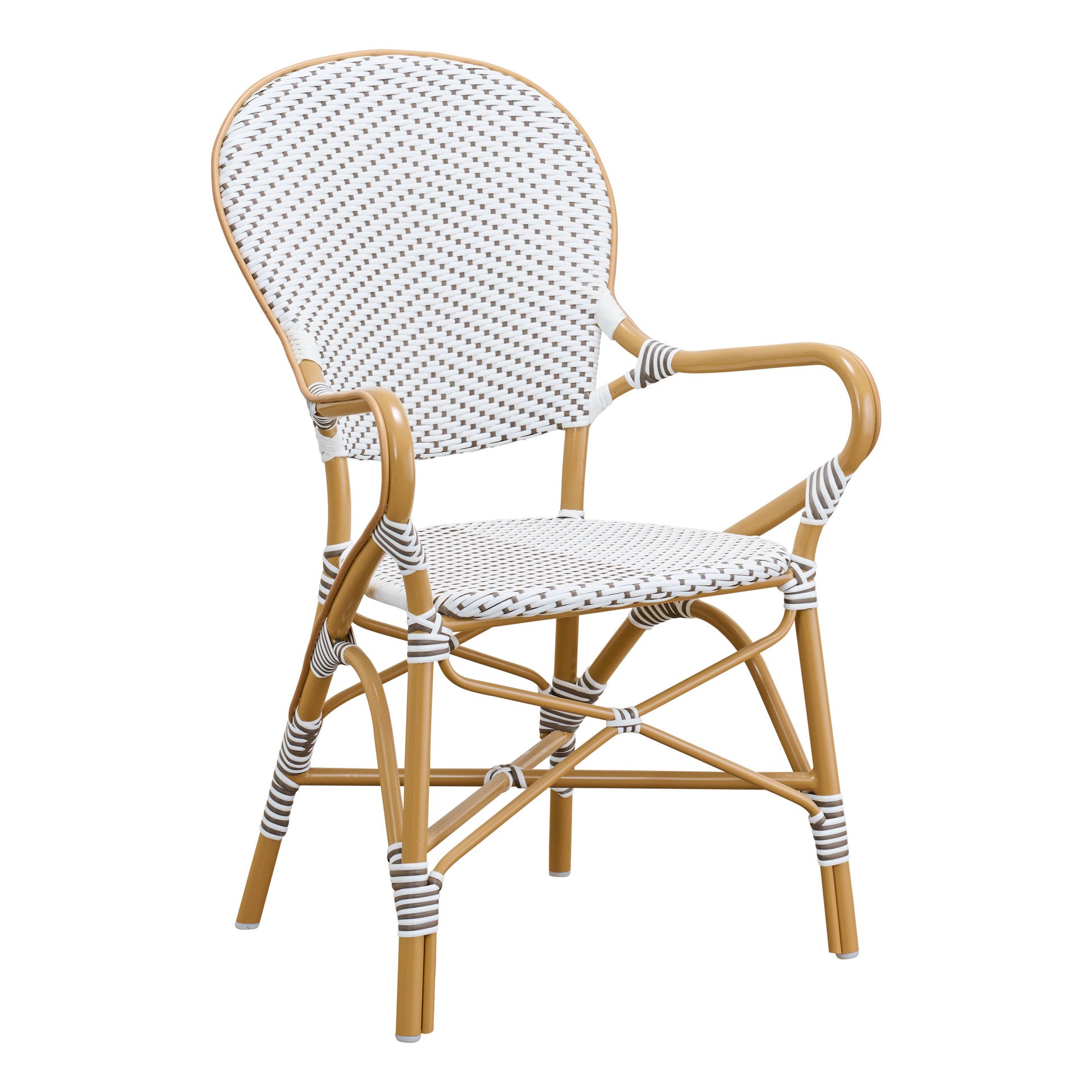 Isabell Outdoor Bistro Arm Chair by Sika Design